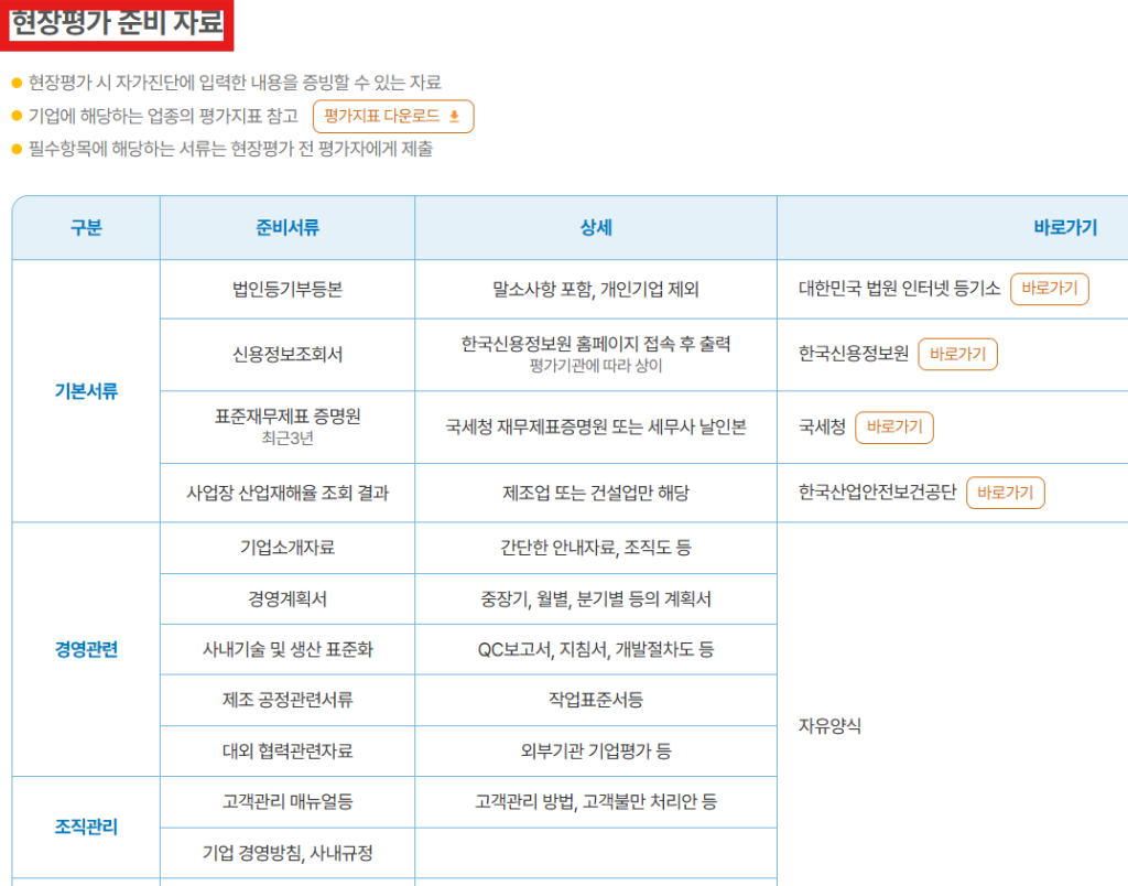 메인비즈 준비자료