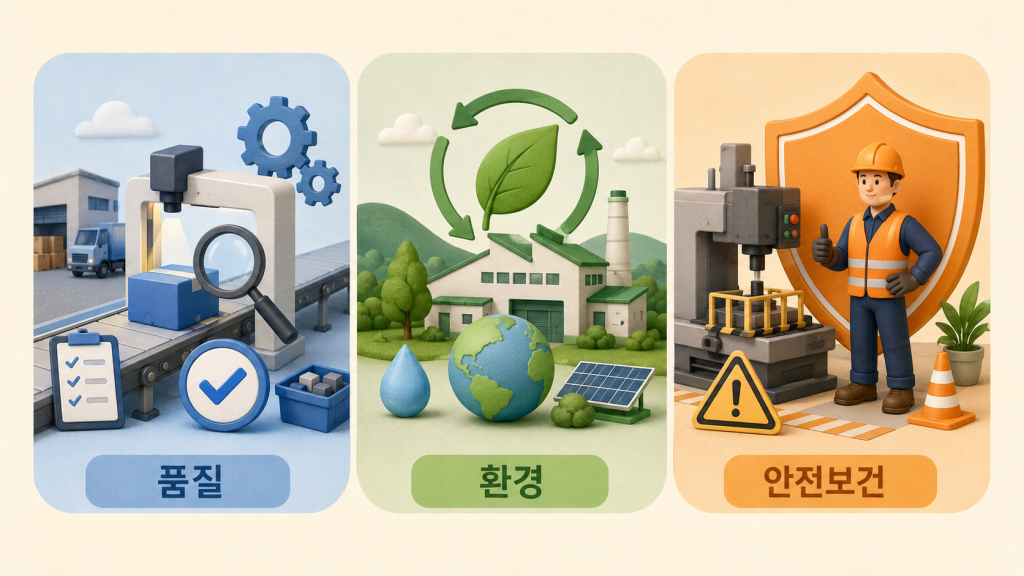 ISO 인증 선택을 설명하는 이미지