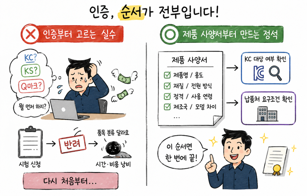 인증 순서가 중요함을 설명하는 이미지