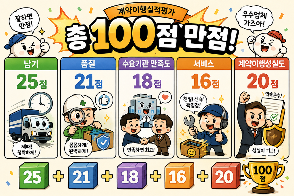  2026년 평가 항목별 세부 기준