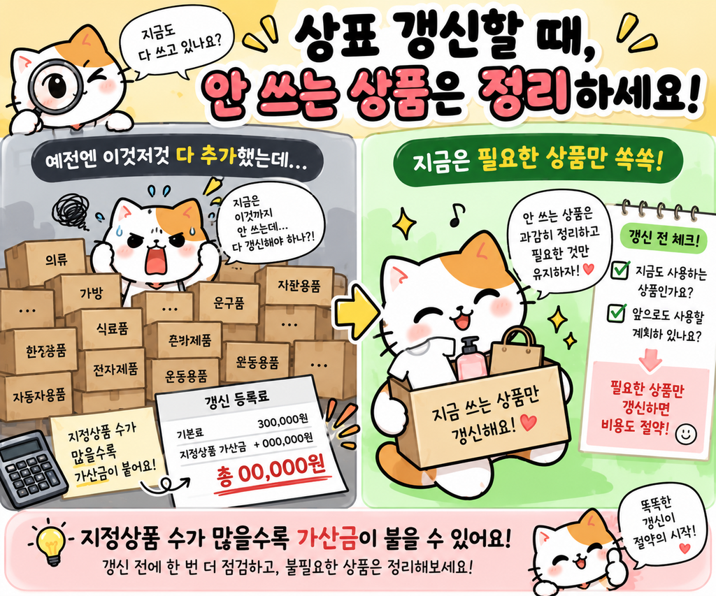 '그냥 다 살려두자' 했다가 생각보다 금액이 커질 수 있다는 이미지