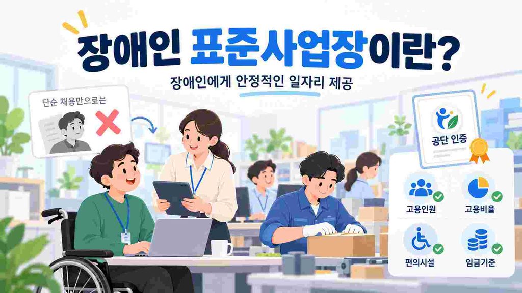 장애인표준사업장이란?